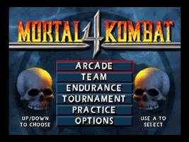 Mortal Kombat 4 Title Screen